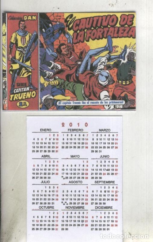 Postkarten: Calendario bolsillo 2010: El Capitan Trueno portada numero 002 - Varios