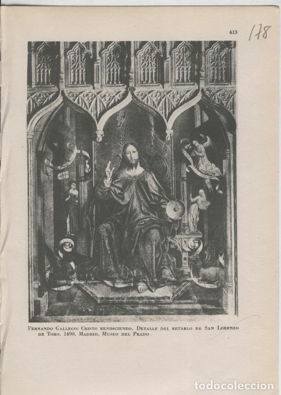 Postkarten: Arte Hispanico lamina numerada 178: Fernando Gallego: Cristo bendiciendo - Varios