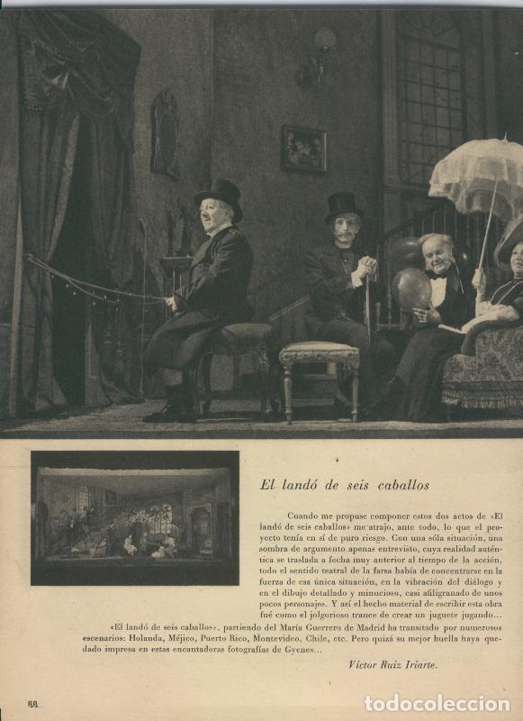 Postkarten: El lando de seis caballos: Teatro Nacional Maria Guerrero - Varios