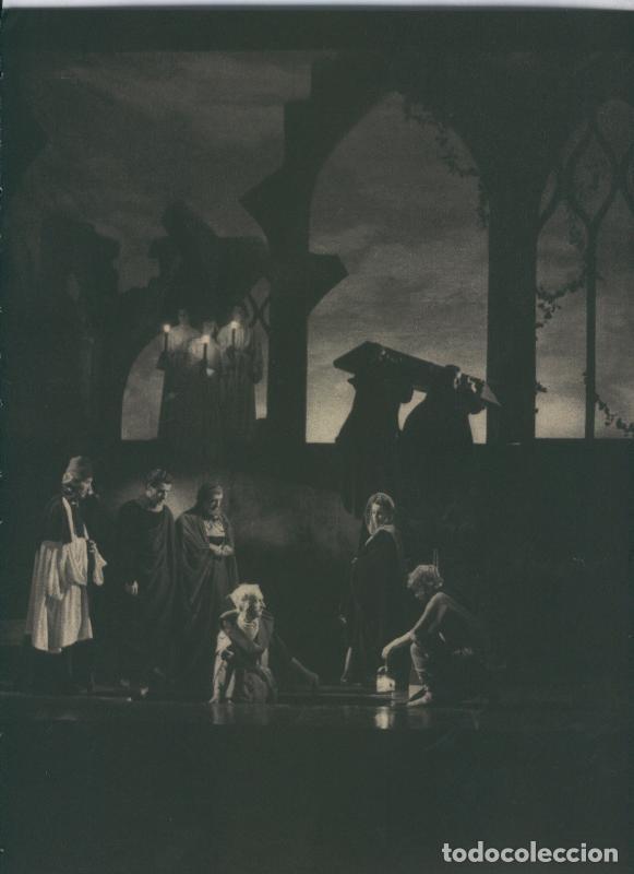 Postales: Hamlet: Compa&ntilde;ia Titular del Teatro Espa&ntilde;ol - Varios - Foto 1