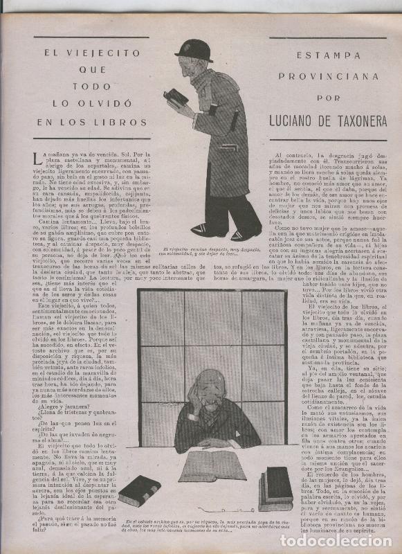 Cartoline: Nuevo Mundo numero 1513 del 19.1.1923: Estampa provinciana por Luciano de Taxonera - Varios