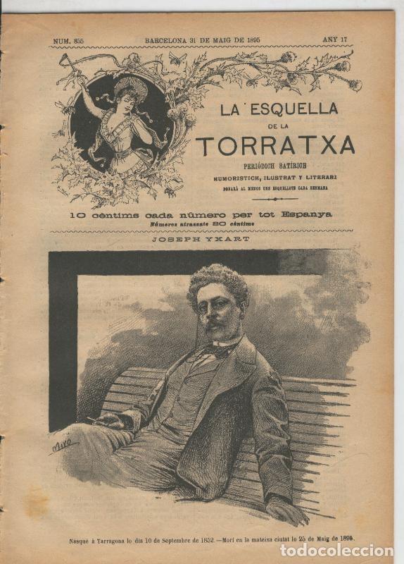 Cartoline: La esquella de la Torratxa numero 0855 del 31.5.1895 - Varios