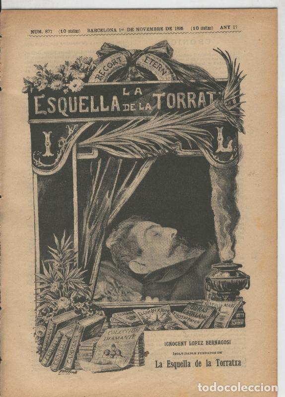Postcards: La esquella de la Torratxa numero 0877 del 1.11.1895 - Varios