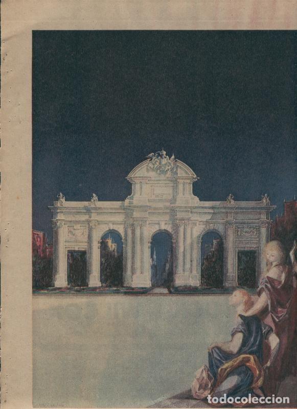 Postkarten: ABC 13 mayo 1956: Madrid: Puerta de Alcala por V.Pardo Galindo - Varios