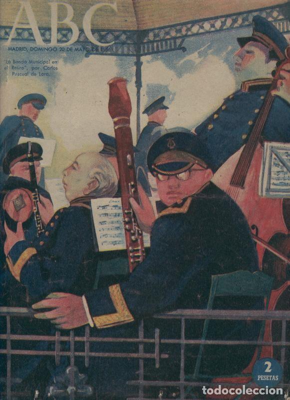 Postais: ABC 20 mayo 1956: Madrid: La banda municipal por Carlos Pascual de Lara - Varios