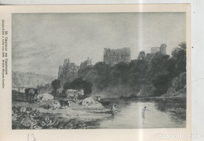 Postais: Turner lamina 13: Chateau de Chepstow - Varios