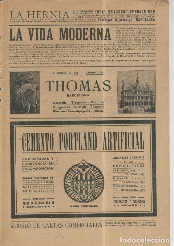 Cartoline: La Actualidad numero 368 (23.8.1913): Propaganda comercial - Varios