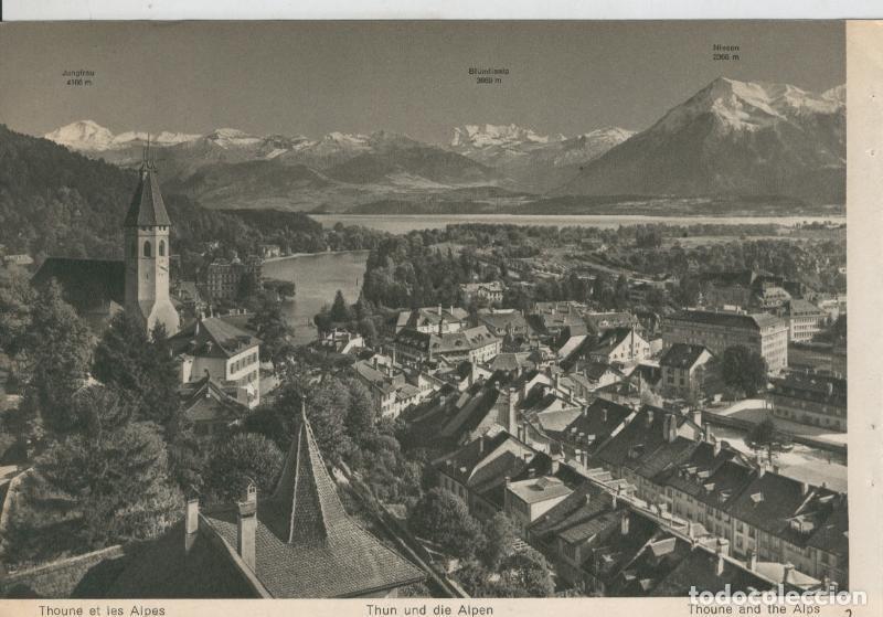Postkarten: Berner Oberland: Thoune et les Alpes - Varios