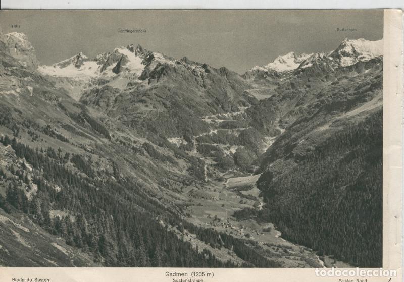 Postales: Susten-Gotthard-Furka-Grimsel:Route du susten .- Gadmen - Varios