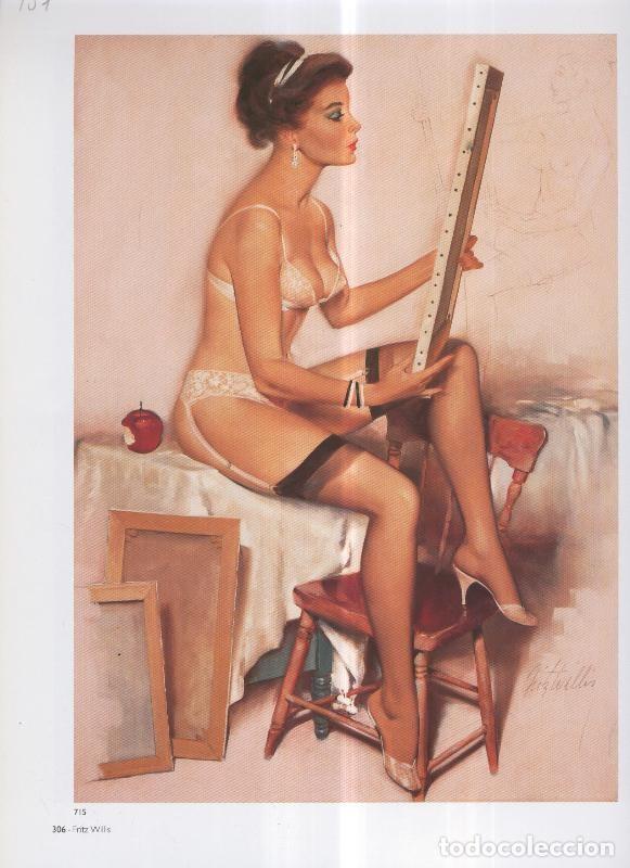 Postales: Pin Up lamina 137: Fritz Willis - Varios