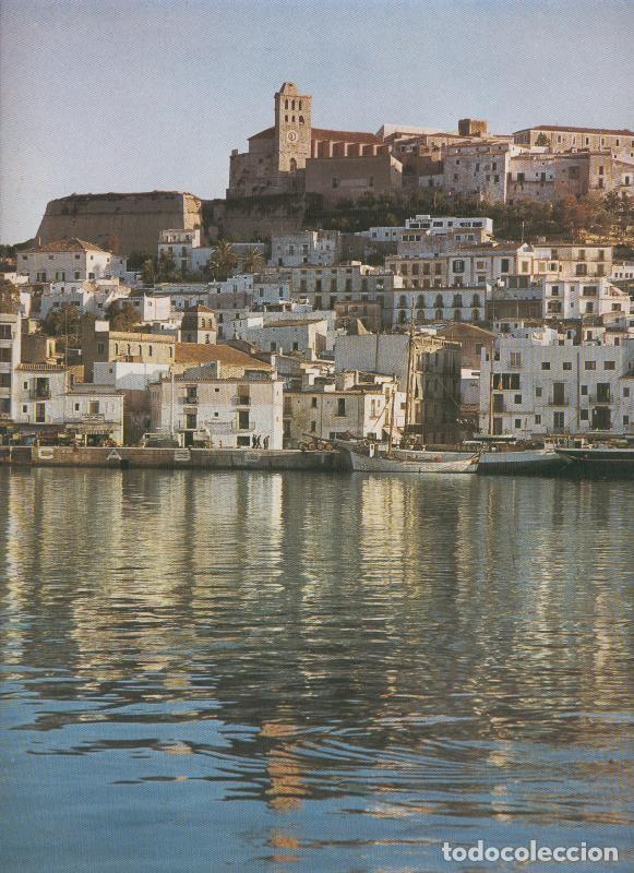 Postkarten: La ciudad de Ibiza vista desde el puerto - Varios