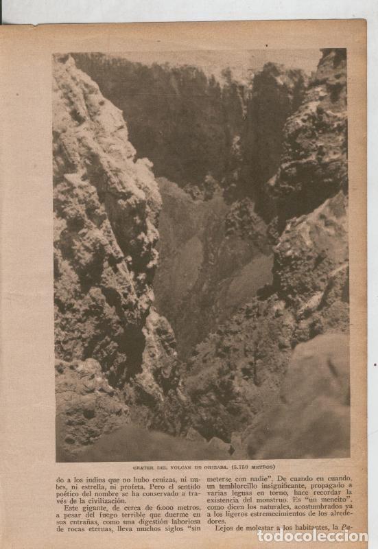 Postkarten: Blanco y negro numero ?: Crater del volcan de Orizaba - Varios