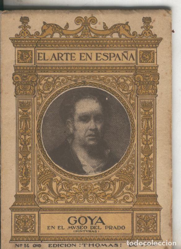 Postales: Goya en el museo del prado: caratula + texto - Varios - Foto 1