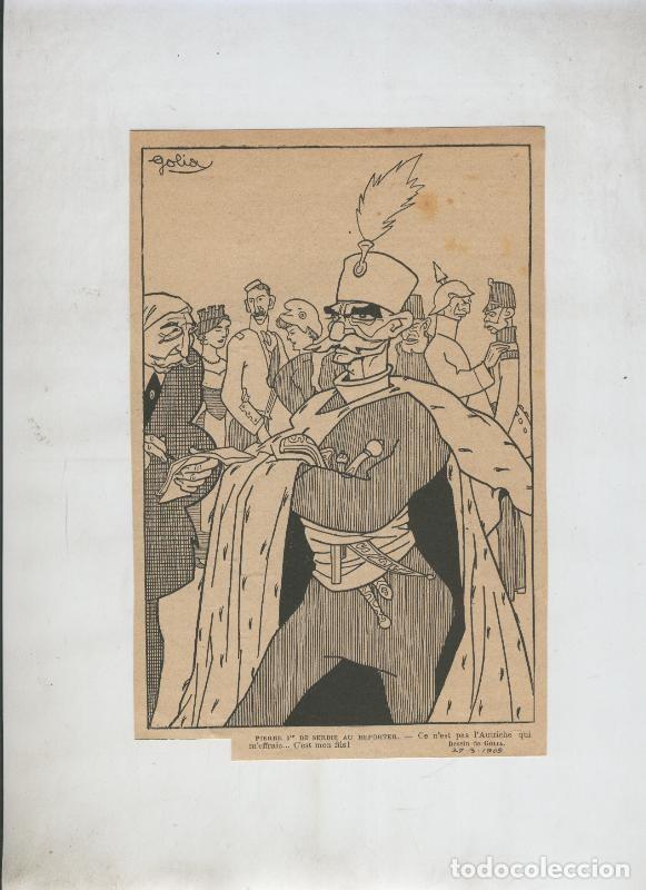 Postkarten: Le Rire a L,etranger fechado 27.3.1909 - Varios
