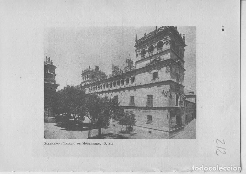 Postkarten: Arte Hispanico lamina numerada 212: Palacio de Monterrey en Salamanca - Varios