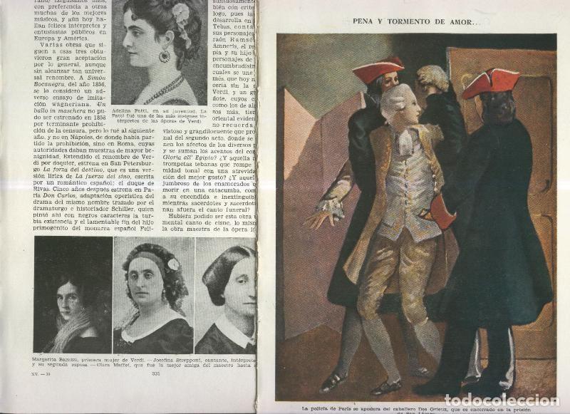 Postales: Manon Lescaut y G.Rossini/G.Verdi vidas paralelas - Varios