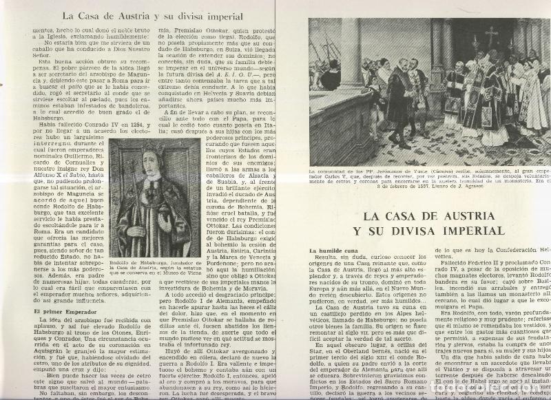 Postcards: La casa de austria y su divisa imperial - Varios