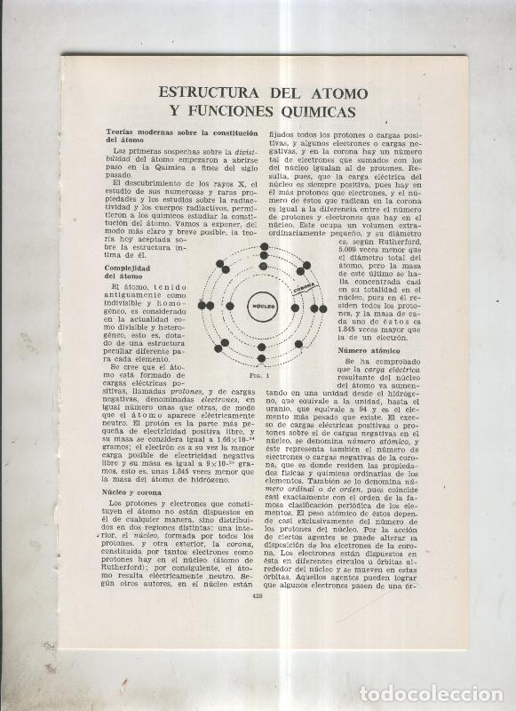 Postcards: Estructura del atomo y funciones quimicas - Varios