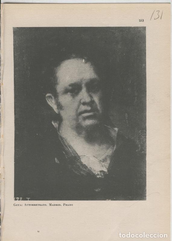 Postkarten: Arte Hispanico lamina numerada 131: Goya: autorretrato - Varios