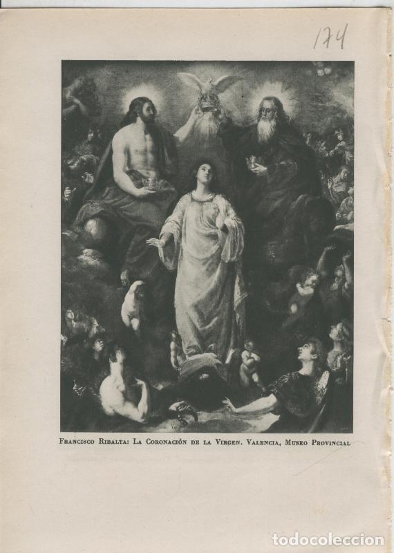 Cartoline: Arte Hispanico lamina numerada 174: Francisco Ribalta: La coronacion de la Virgen - Varios