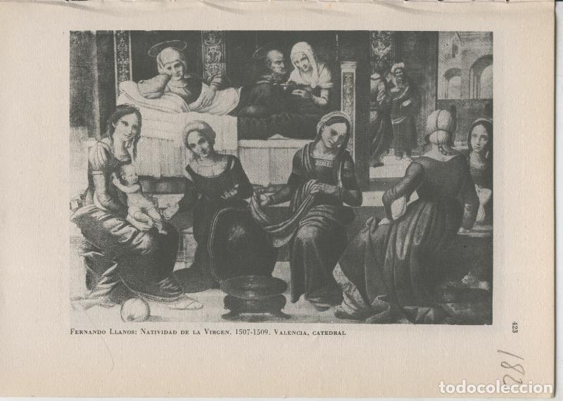 Postkarten: Arte Hispanico lamina numerada 182: Fernando Llanos: Natividad de la Virgen - Varios