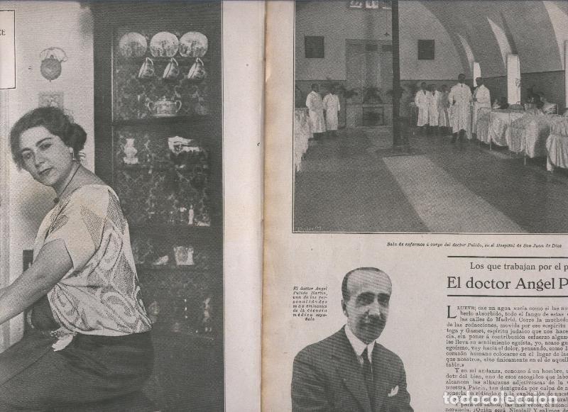 Postcards: Nuevo Mundo numero 1512 del 12.1.1923: Candida Suarez y Doctor Angel Pulido Martin - Varios
