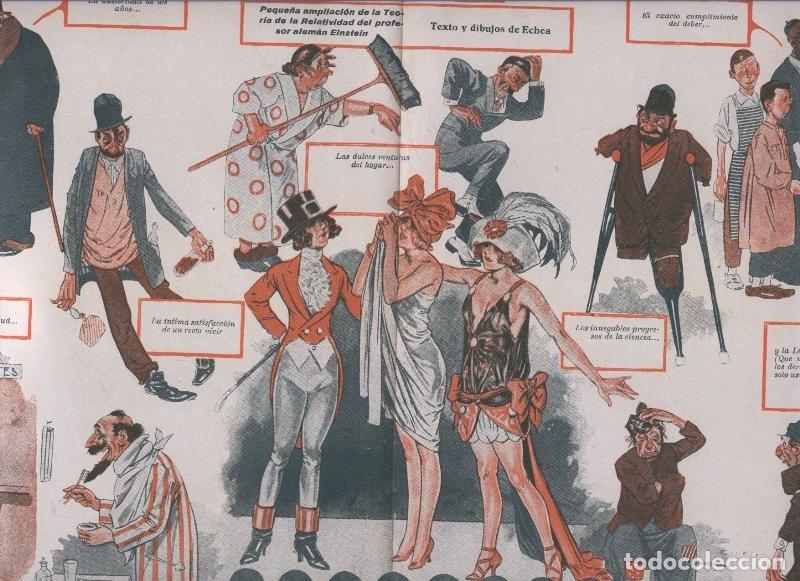 Postcards: Nuevo Mundo numero 1513 del 19.1.1923: Relatividades de Echea - Varios