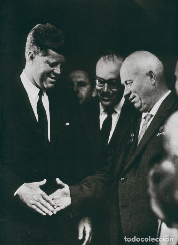 Postcards: John Fitzgeral Kennedy y Kruschov - Varios
