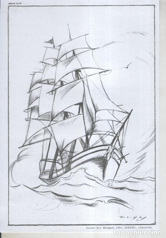 Postcards: Emilio Freixas serie 03 lamina 12 - Varios