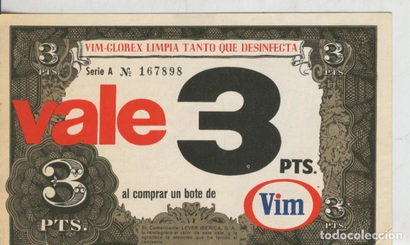 Postcards: Vale comercial de la firma Vim Clorex - Varios