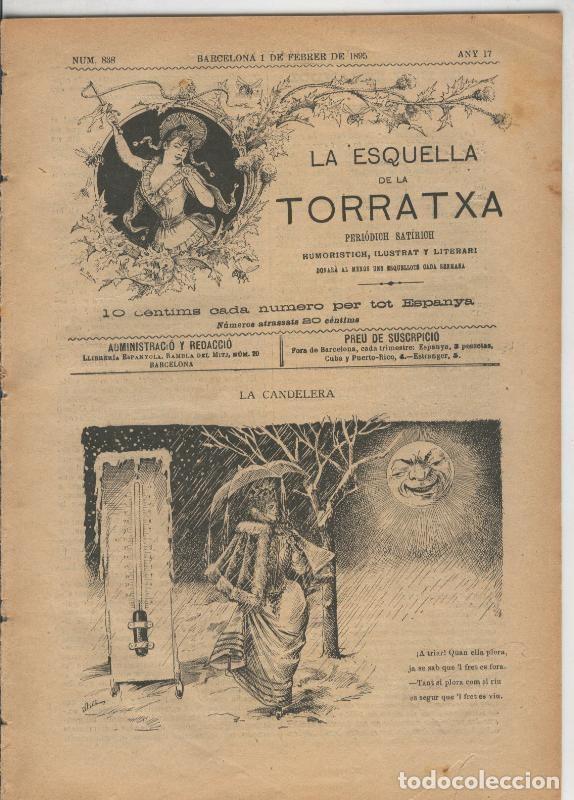 Postcards: La esquella de la Torratxa numero 0838 del 1.2.1895 - Varios