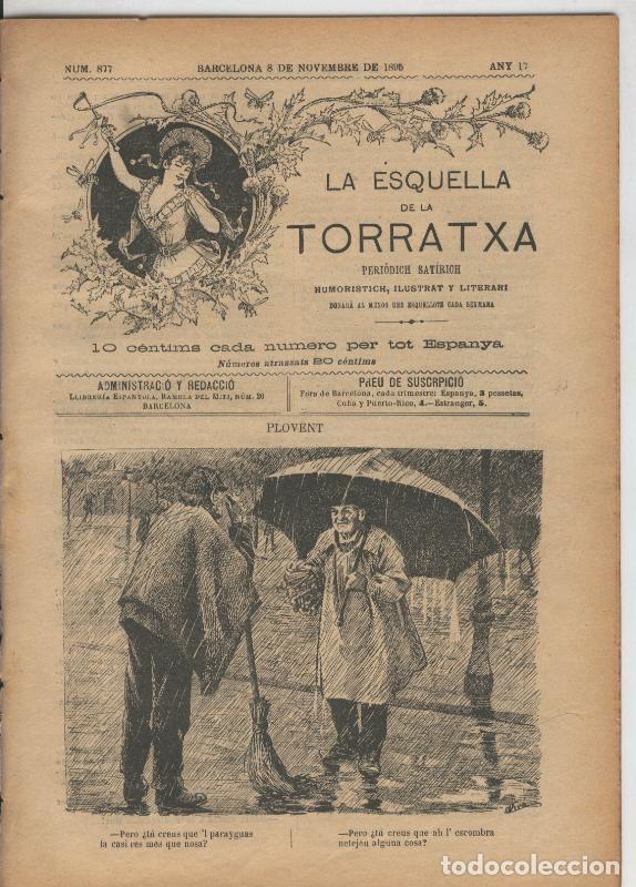 Postcards: La esquella de la Torratxa numero 0878 del 8.11.1895 - Varios