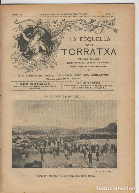 Postcards: La esquella de la Torratxa numero 0881 del 29.11.1895 - Varios