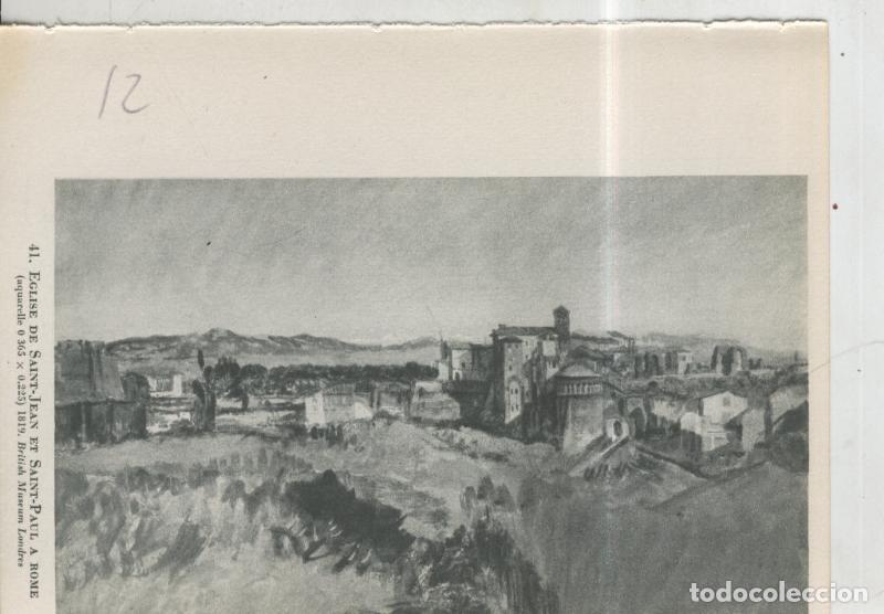 Cartoline: Turner lamina 12: Eglise de Saint Jean et Saint Paul a Rome - Varios