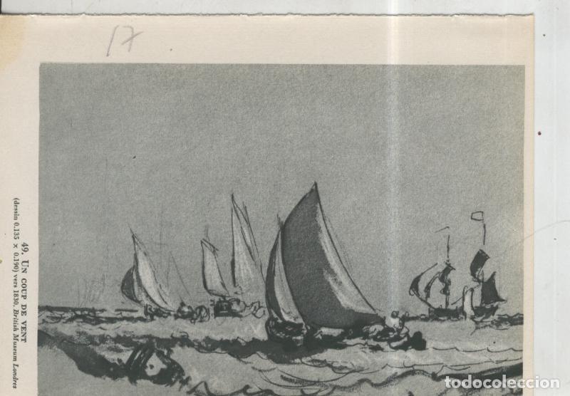 Postkarten: Turner lamina 17: Un coup de vent - Varios