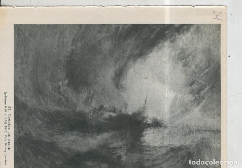 Postcards: Turner lamina 24: Tempete de Neige - Varios