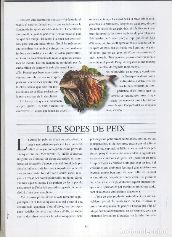 Postales: Josep Pla: El que hem menjat: fasciculo pagina 161 a 176 - Varios