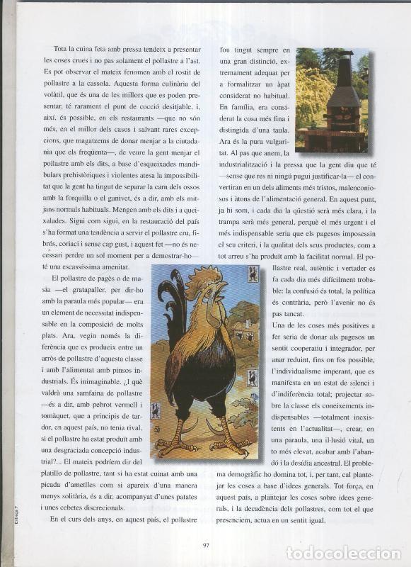 Postales: Josep Pla: El que hem menjat: fasciculo pagina 096 a 112 - Varios