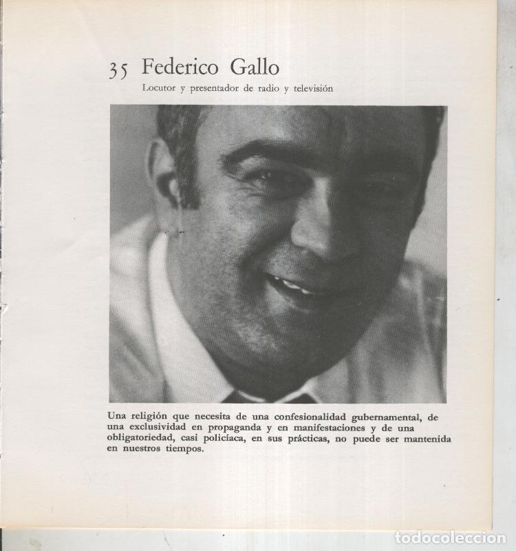 Cartes Postales: Ficha 035: Federico Gallo: Locutor y presentador de radio y television - Varios