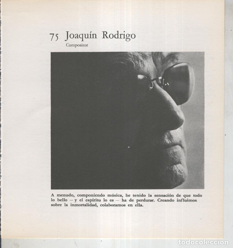 Cartes Postales: Ficha 075: Joaquin Rodrigo: compositor - Varios