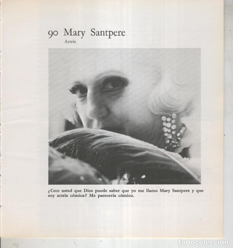 Postales: Ficha 090: Mary Santpere: Actriz - Varios - Foto 1