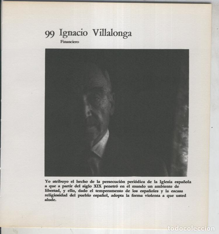 Cartes Postales: Ficha 099: Igncio Villalonga: Financiero - Varios