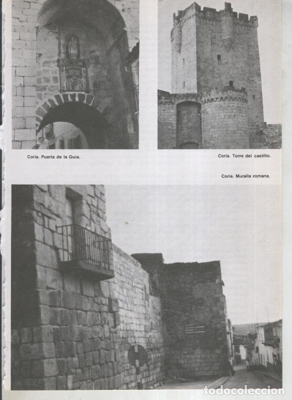 Postais: Viaje por Extremadura: Coria: Puerta de la Guia, Torre del Castillo y - Varios