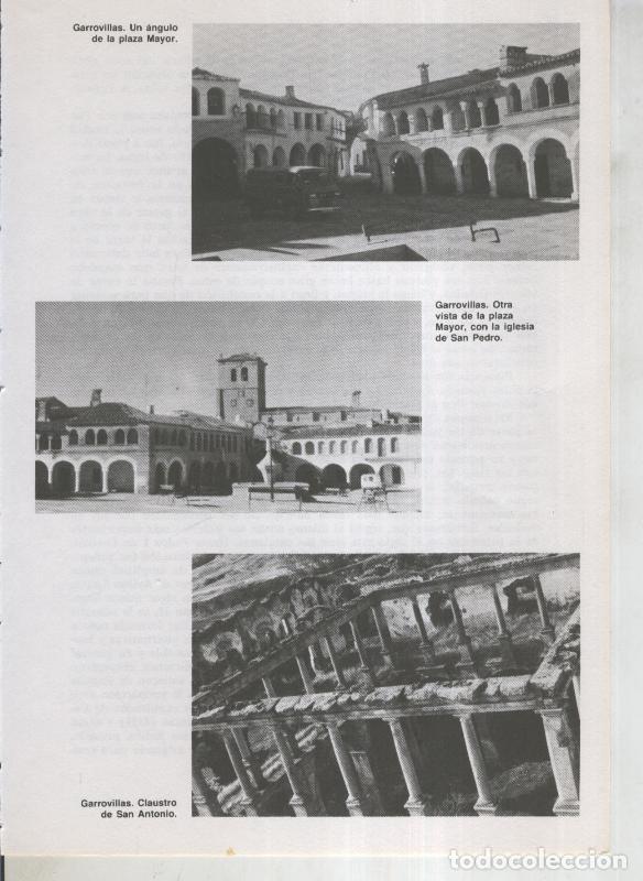 Cartes Postales: Viaje por Extremadura: Garrovillas: Plaza Mayor, Iglesia San Pedro, Claustro San Antonio - Varios