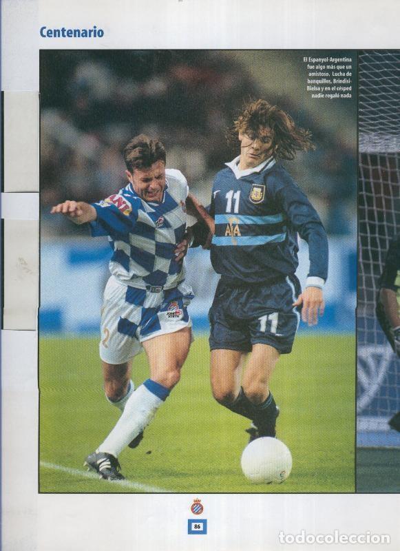Postales: Espanyol Lamina 41: Centenario Club partido con Argentina - Varios