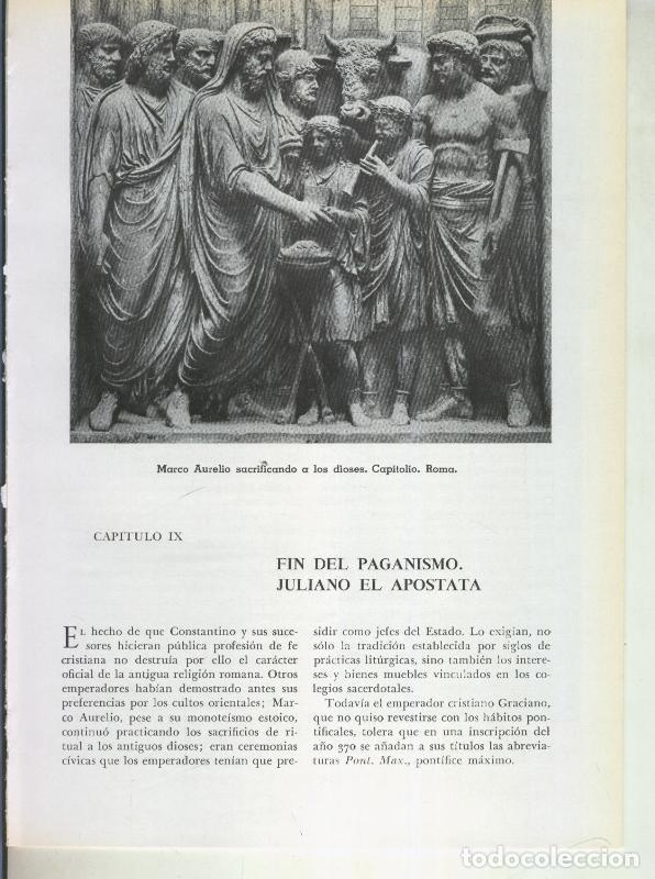 Postkarten: Historia del Mundo bloque 09: Fin del paganismo. Juliano el apostata - Varios