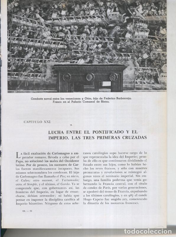 Postkarten: Historia del Mundo bloque 21: Lucha entre el pontificado y el imperio. - Varios