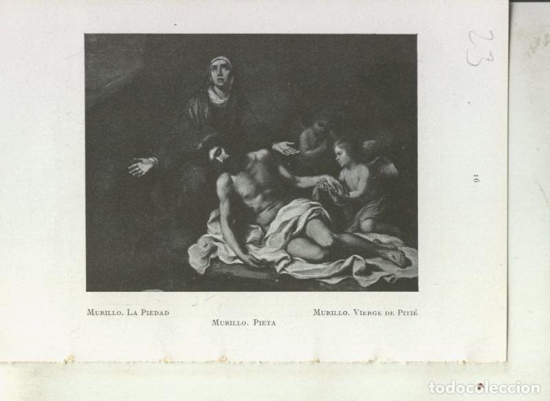 Postales: Museo de pinturas de Sevilla: lamina 23: La piedad de Murillo - Varios