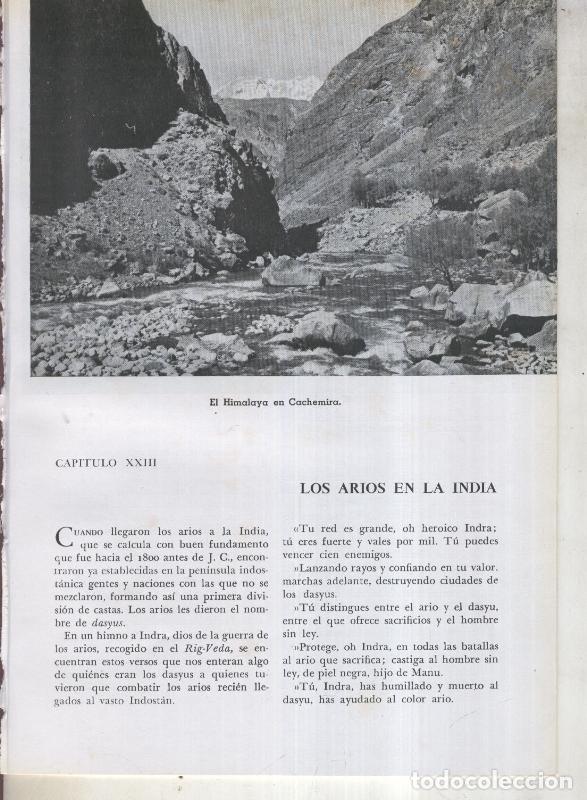 Cartes Postales: Jose Pijoan: Historia del Mundo volumen 1, capitulo 23: Los Arios en la India - Varios