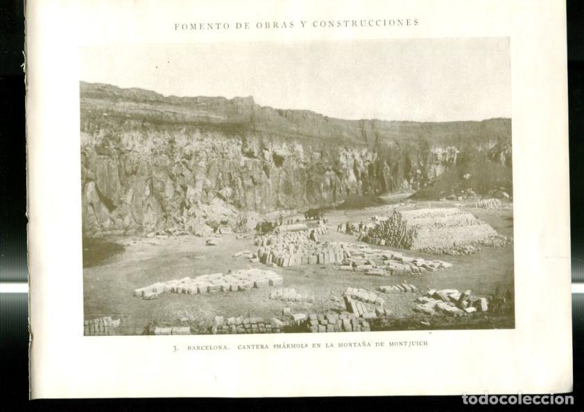 Postcards: Fomento de Obras y Construcciones lamina 003/004: Barcelona - Varios